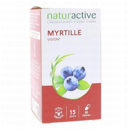 NATURACTIVE Elusanes Myrtille 30 g&eacute;lules