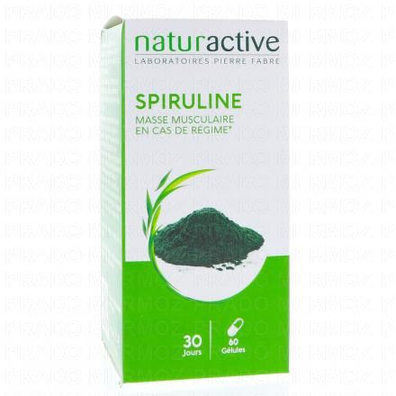 NATURACTIVE Elusanes Spiruline (60 g&eacute;lules)