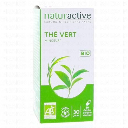 NATURACTIVE Elusanes Th&eacute; Vert (60 g&eacute;lules)