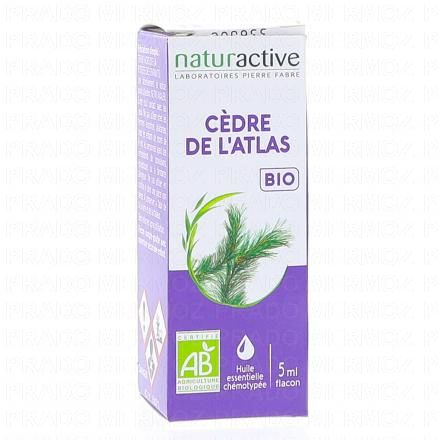 NATURACTIVE Huile Essentielle Bio C&egrave;dre de l'Atlas flacon 5ml