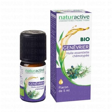 NATURACTIVE Huile Essentielle Bio Gen&eacute;vrier flacon 5ml