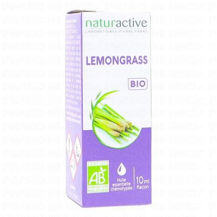 NATURACTIVE Huile Essentielle Bio Lemongrass flacon 10ml
