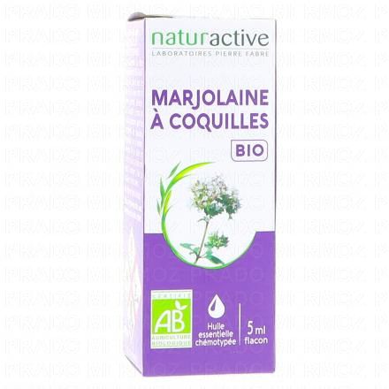 NATURACTIVE Huile Essentielle Bio Marjolaine &agrave; Coquille flacon 5ml