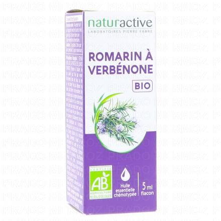 NATURACTIVE Huile Essentielle Bio Romarin a Verb&eacute;none flacon 5ml