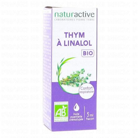 NATURACTIVE Huile Essentielle Bio Thym a Linalol flacon 5ml