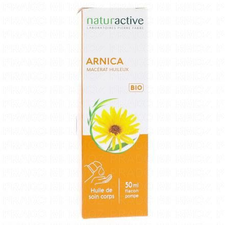 NATURACTIVE Mac&eacute;rat Huileux d'Arnica Bio flacon pompe 50ml