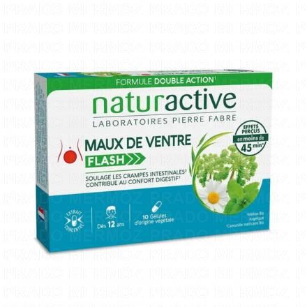 NATURACTIVE Maux de Ventre Flash x10 G&eacute;lules