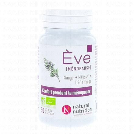 NATURAL NUTRITION Eve - M&eacute;nopause bio x30 g&eacute;lules