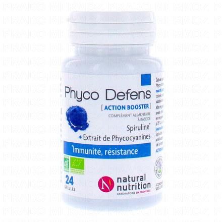 NATURAL NUTRITION Phyco Defens Action Booster 24 g&eacute;lules