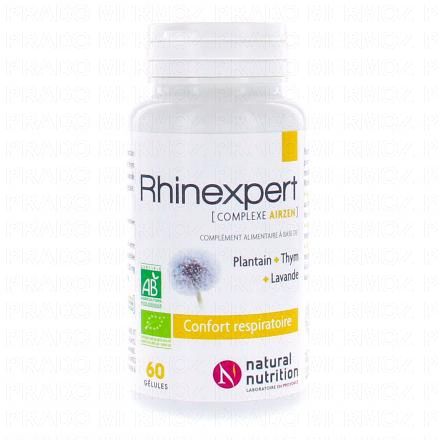 NATURAL NUTRITION Rhinexpert 60 g&eacute;lules