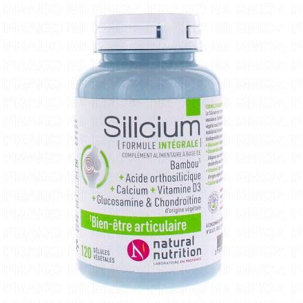 NATURAL NUTRITION Silicium 120 g&eacute;lules