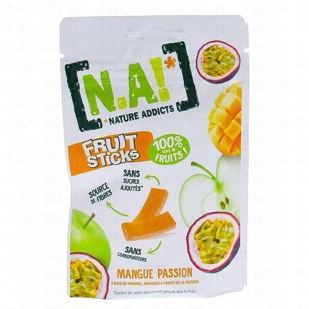 NATURE ADDICT Fruit sticks mangue passion 40g