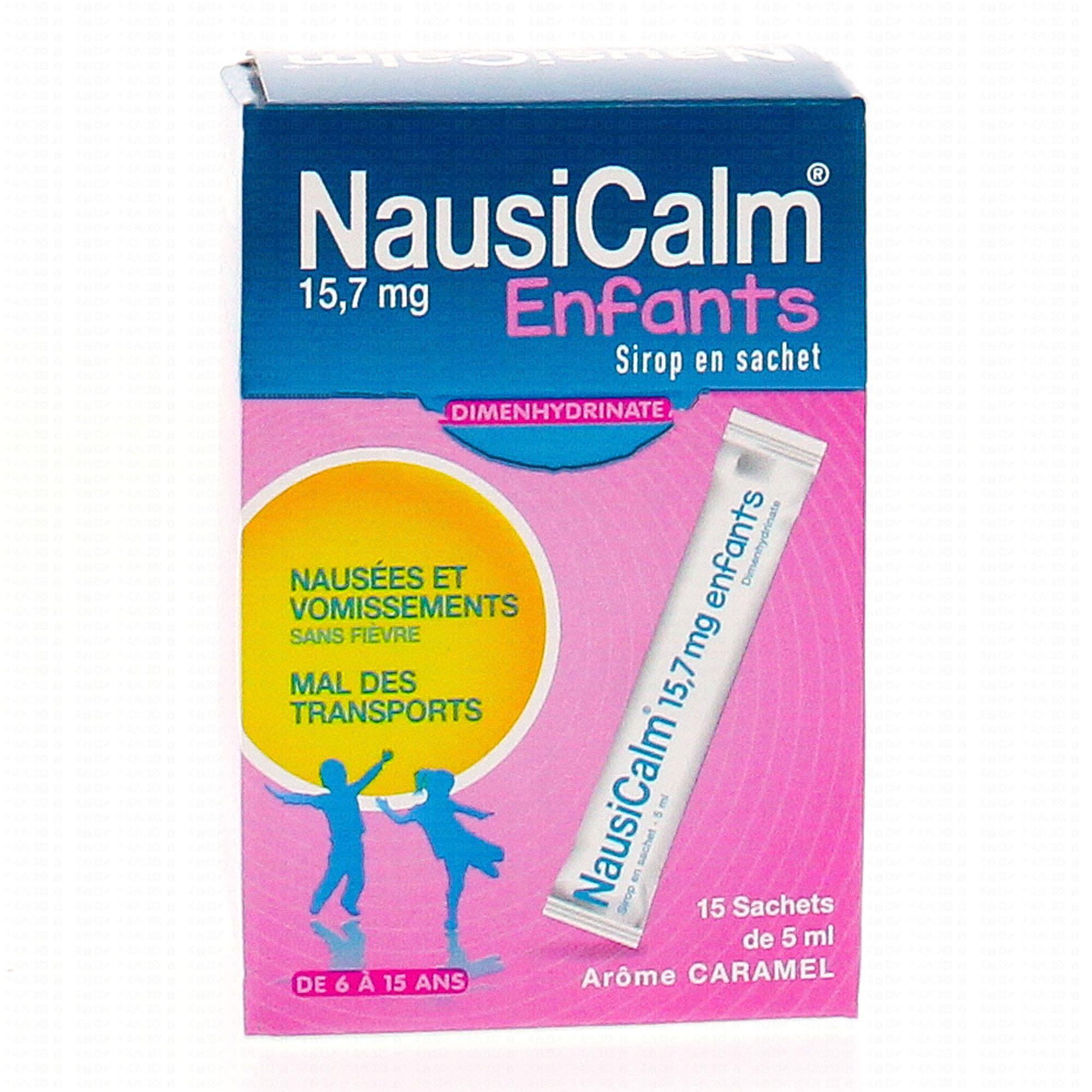 Nausicalm Enfants 15 sachets Nogues (médicament conseil) Pharmacie en