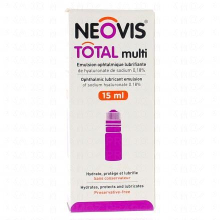 NEOVIS Total multi Emulsion ophtalmique lubrifiante (flacon 15ml)