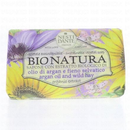 NESTI DANTE Bio Natura - Savon à l'huile d'argan et au foin sauvage 250g