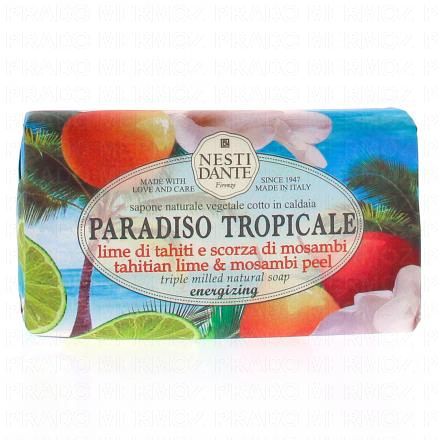 NESTI DANTE Paradiso Tropicale - Savon solide citron de Tahiti et peau de mosambi 250g