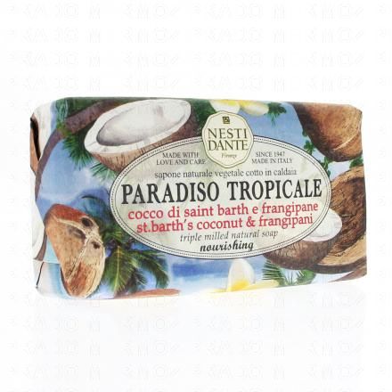 NESTI DANTE Paradiso Tropicale - Savon solide coco frangipane 250g