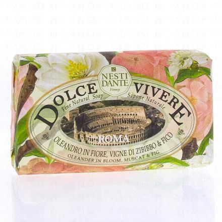NESTI DANTE Dolce Vivere - Savon solide laurier rose en fleur, muscat, figuier 250g