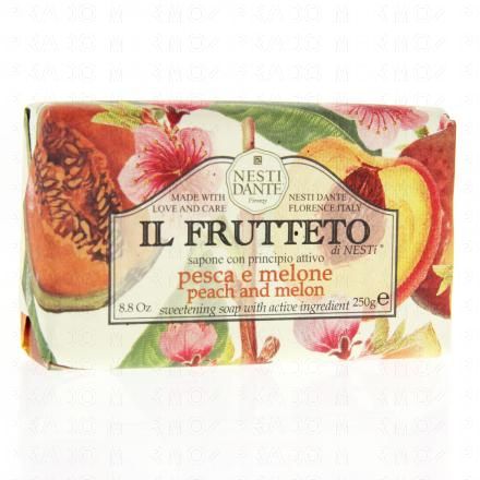 NESTI DANTE Il Fruitteto - Savon solide pêche et melon 250g