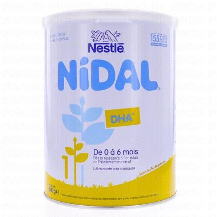 NESTLE Nidal Lait Infantile 1er &acirc;ge 800g