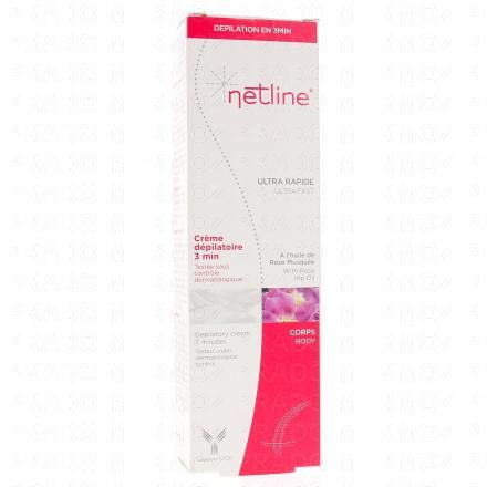 NETLINE Cr&egrave;me d&eacute;pilatoire Ultra rapide Corps Tube 150ml
