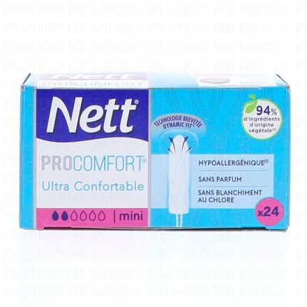 NETT ProComfort - Tampons Ultra confortable Mini x24