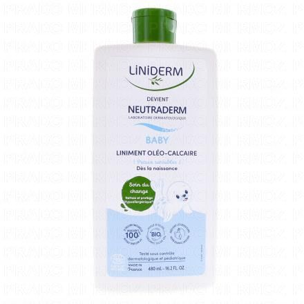 NEUTRADERM Baby Liniment Oleo-calcaire Bio (480ml)