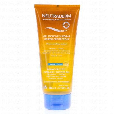 NEUTRADERM Gel douche surgras dermo-protecteur (tube 200ml)