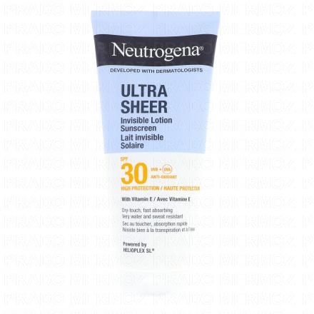 NEUTROGENA Ultra Sheer - Lait Invisible Solaire SPF30 200ml