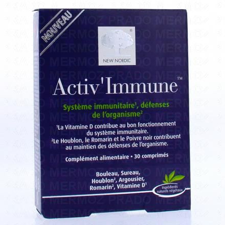 NEW NORDIC Activ'Immune x30 comprim&eacute;s