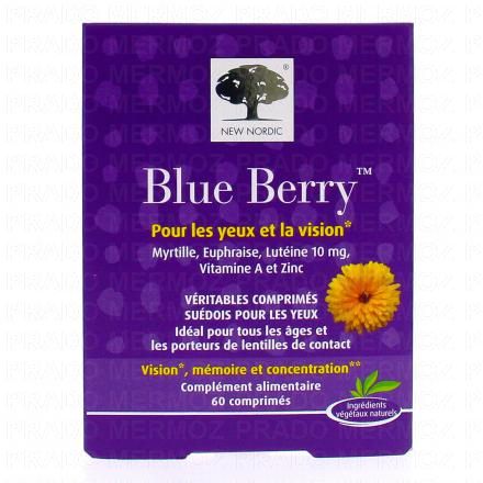 NEW NORDIC Bleu Berrry Yeux et vision x60 comprimés