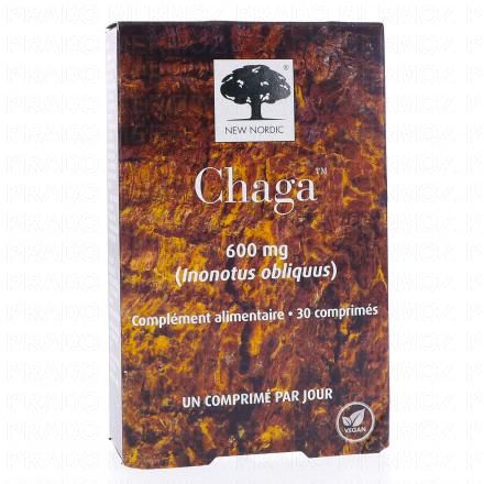 NEW NORDIC Chaga 30 comprim&eacute;s