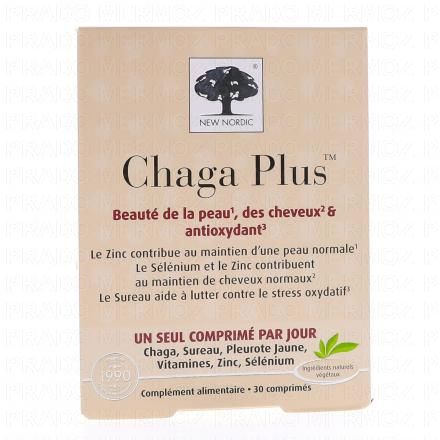 NEW NORDIC Chaga Plus 30 comprim&eacute;s