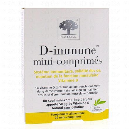 NEW NORDIC D-Immune x90 mini-comprim&eacute;s