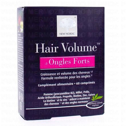 NEW NORDIC Hair volume & ongles forts comprim&eacute;s x 60