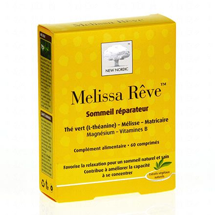 NEW NORDIC Melissa R&ecirc;ve 60 comprim&eacute;s