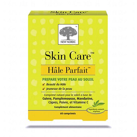 NEW NORDIC Skin care h&acirc;le parfait 60 comprim&eacute;s
