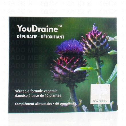NEW NORDIC YouDraine d&eacute;puratif-d&eacute;toxifiant comprim&eacute;s x 60