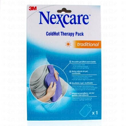 NEXCARE Bouillotte à gel, réutilisable 20cmx15cm