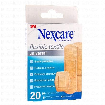 NEXCARE Pansement Flexible Textile x20