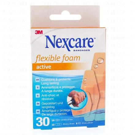 NEXCARE Pansement anti-choc et résistant (30 pansements)