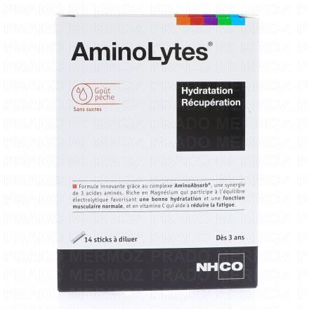 NHCO AminoLytes P&ecirc;che 14 sticks