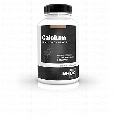 NHCO Minéraux amino-chelates - Calcium pot de 84 gélules