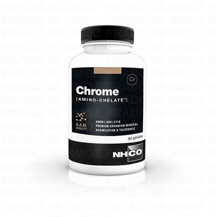 NHCO Min&eacute;raux amino-chelates - Chrome Pot 84 g&eacute;lules
