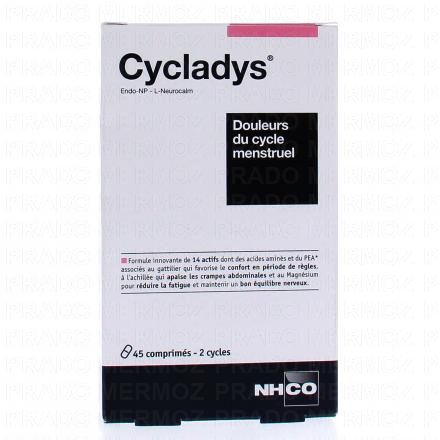 NHCO Sant&eacute; - Cycladys Douleurs du cycle menstruel x45 comprim&eacute;s