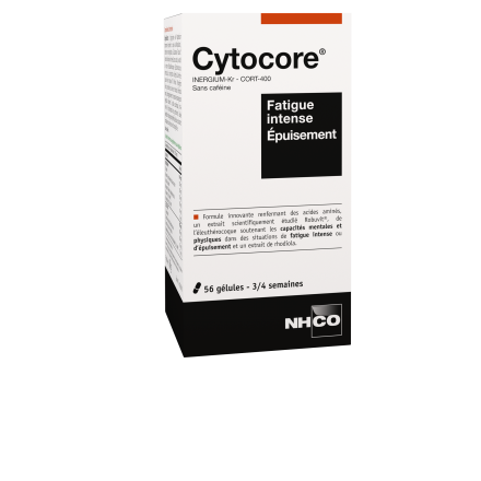 NHCO Sant&eacute; - Cytocore Fatigue Intense Epuisement x56 g&eacute;lules