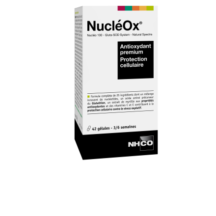 NHCO Sant&eacute; - Nucl&eacute;ox Antioxydant, Protection cellulaire x42 g&eacute;lules