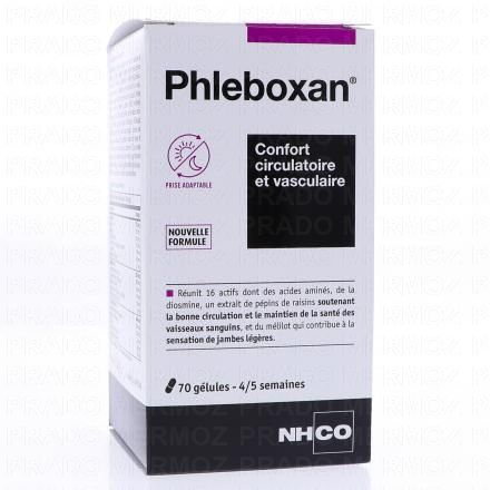 NHCO Sant&eacute; - Phleboxan Confort circulatoire (x70 g&eacute;lules)