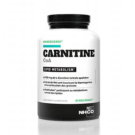 NHCO Performance - Carnitine CoA bo&icirc;te de 100 g&eacute;lules