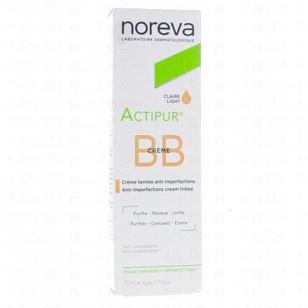 NOREVA Actipur crème anti-imperfections teintée claire
